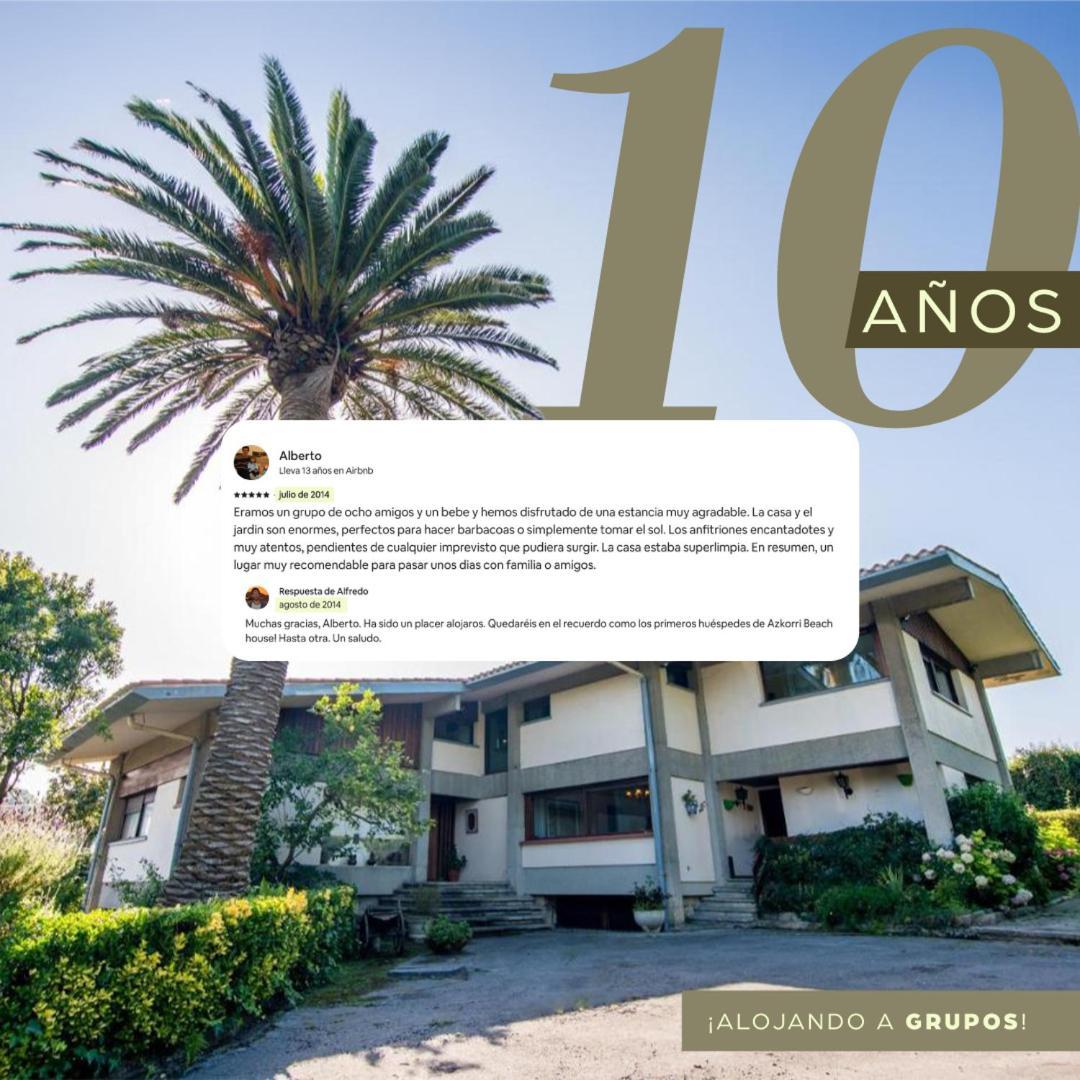 Azkorri Beach House Getxo Exterior foto